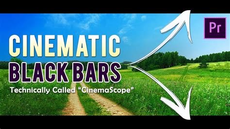 How To Add Cinematic Black Bars In Adobe Premiere Pro Youtube
