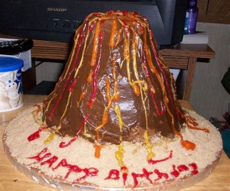 Volcano Cake 1