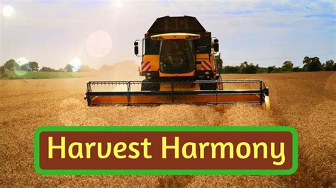 Harvest Harmony Teach Primary Children Songs About
