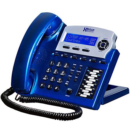 XBLUE Networks X16 Corded Telephone System Vivid Blue by Office Depot ...