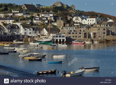 Hugh Town St Marys Isles Of Scilly Cornwall England Uk Stock Photo