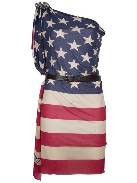 i would give anything to be able to own this lovely american flag dress with images
