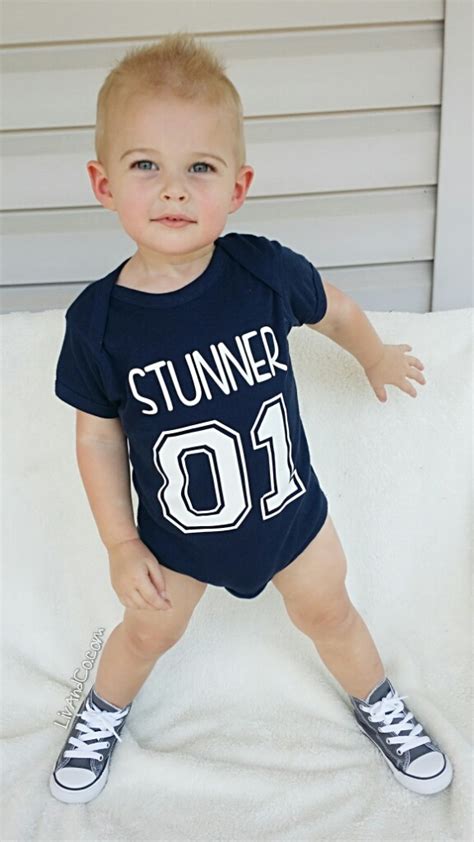 1 Stunner Baby Boy Bodysuit And Toddler Boy Tee Shirt Newborn To 5t