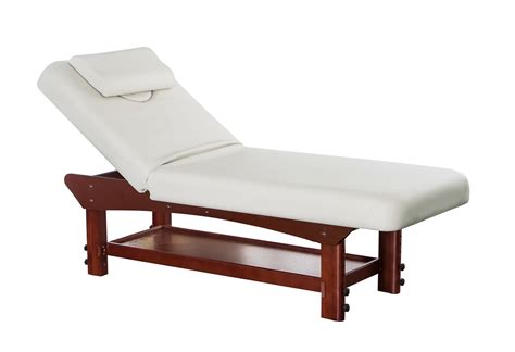 Table De Massage Fixe En Bois Réglable En Hauteur Sebik Mobilier Esthétique Professionnel