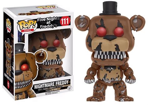 Funko Pop Games Five Nights At Freddys Nightmare Freddy Vinyl Action