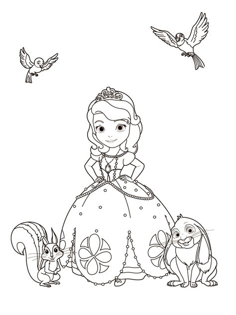 Please choose your favorites below then color them as you like. Sofia the First coloring pages. Free Printable Sofia the ...