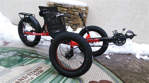 Utah Trikes Sunseeker Fat Tad Csx Red