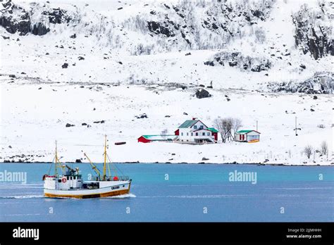 Fjord With Fishing Boat Hi Res Stock Photography And Images Alamy