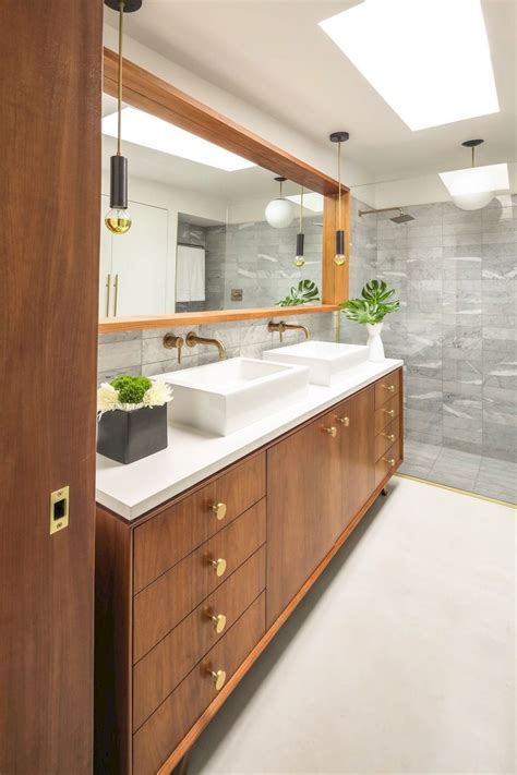 Make your bathroom ultra modern with a lot of straight, clean, minimal lines. 29+ Amazing Modern Mid Century Bathroom Remodel Ideas ...