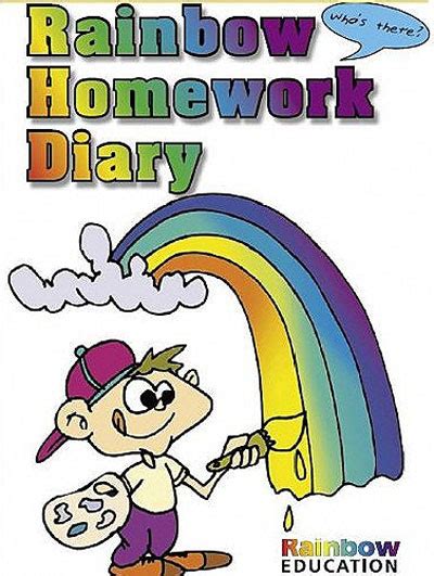 Rainbow Homework Diary General Primary Primary Books