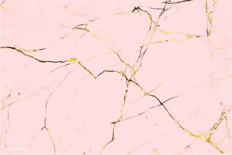 Download Premium Vector Of Pink And Gold Marble Patterned Background