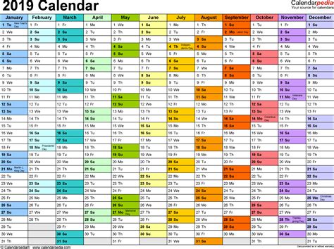 Undated planner, weekly planner, hardcover planner, daily planner, birthday gift, floral planner, yearly planner, open dated planner, cute. 2019 Calendar - Free Printable Templates