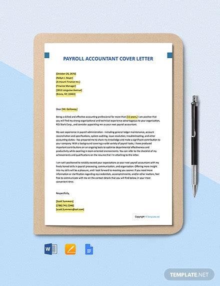 Here is a way to ask for an interview in a cover letter: FREE Payroll Accountant Cover Letter - Word | Apple Pages ...