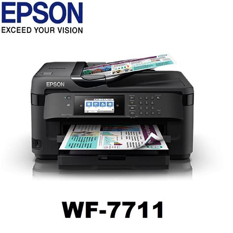 Epson Workforce Wf 7711 A3 Wi Fi Duplex All In One Inkjet Printer