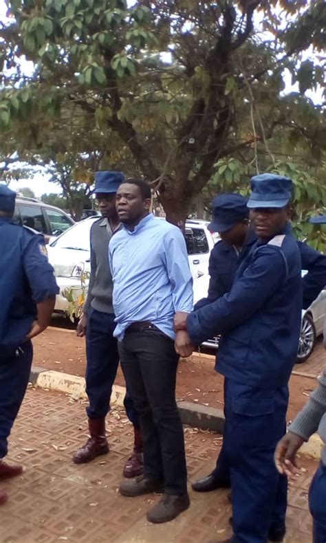 Watch Police Arrest Zim Opposition Leader