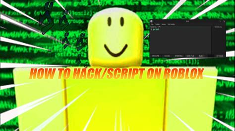 How To Hack Script On Roblox Youtube