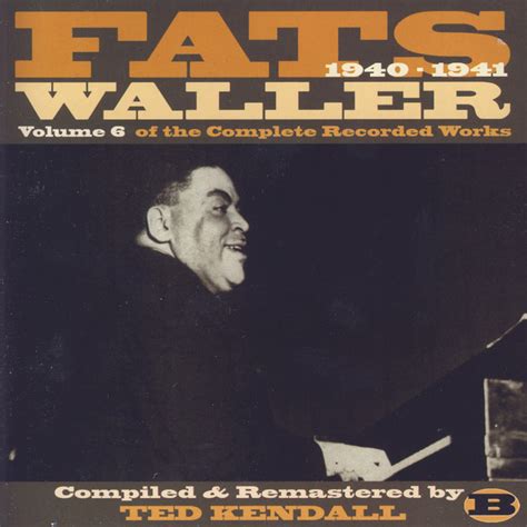 Vol 6 Of The Complete Recorded Works B Album By Fats Waller Spotify