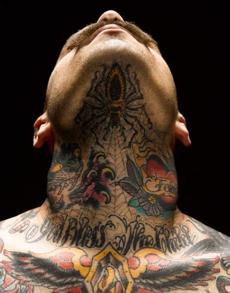Unique Neck Tattoos For Men Design Throat Tattoo Neck Tattoo For