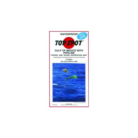 Top Spot Fishing Map West Coast Florida Offshore Homosassa To