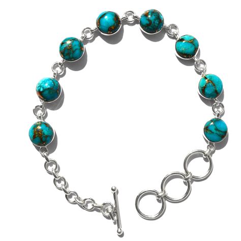 Blue Copper Turquoise Bracelet Dvb At Rs Piece In