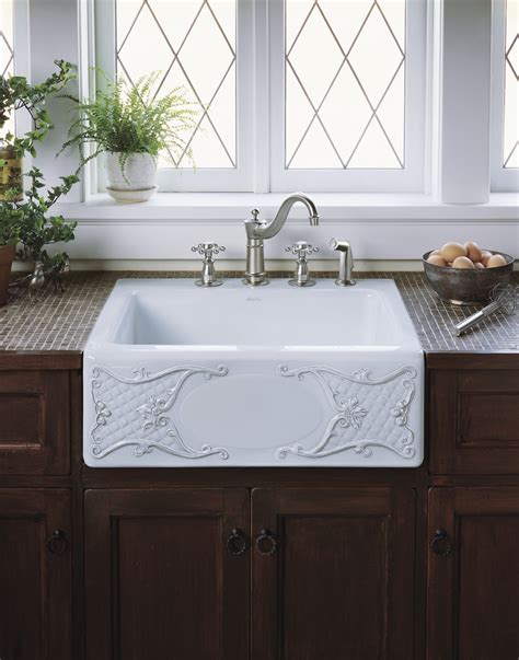 Cupboards Kitchen And Bath Apron Sink Trends Kohler