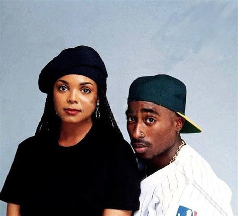 Beautiful Pics Of Tupac And Janet Jackson During Filming Poetic