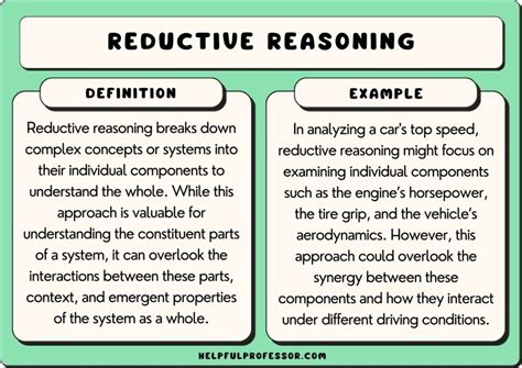 Reductive Reasoning Definition And Examples 2024