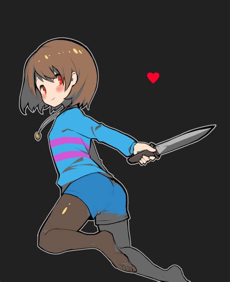 Safebooru 1girl Androgynous Breasts Brown Hair Chara Undertale Closed Mouth Commentary