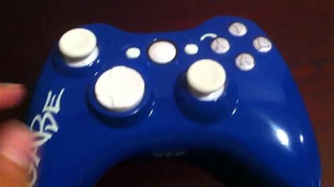 Custom Xbox 360 Controller 1 By Clear Customs Youtube