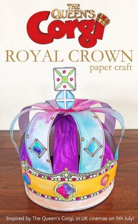 Royal Crown Printable For The Queens Corgi Movie Red Ted Art Kids