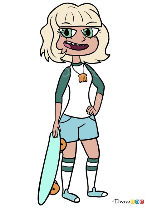 how to draw jackie lynn thomas star vs the forces of evil