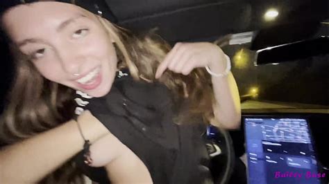 Fucking Hot Date While Tesla Car Self Drives Streets At Night Xxx Mobile Porno Videos And Movies