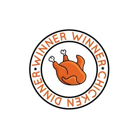 Winner Winner Chicken Dinner Badge For Pubg Vector and PNG | Chicken dinner, Winner winner ...