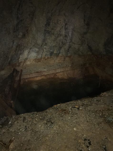 This Flooded Shaft Inside An Old Mine I Recently Visited R