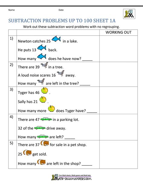 Check spelling or type a new query. Subtraction Word Problems 2nd Grade