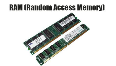 Pengertian RAM Fungsi Bentuk Jenis Jenis Dan Cara Kerja RAM Terlengkap