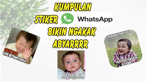Gambar lucu untuk whatsapp dan lainnya. Cara Download Kumpulan Stiker WhatsApp Lucu Meme Keren ...