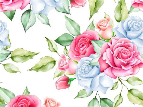 Floral Seamless Pattern By Lukasdedi Seamless Studio On Dribbble