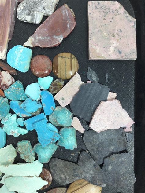 Lot Raw Turquoise And Assorted Minerals