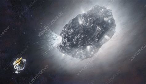 Deep Impact Comet Strike Illustration Stock Image C0473543