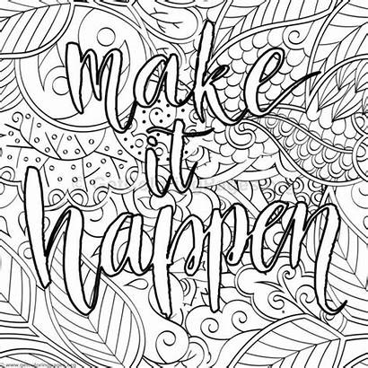 Coloring Inspirational Pages Word Getcoloringpages
