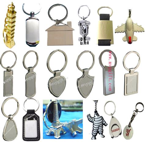 China Metal Blank Keyring with Changeable Logo - China Keyring and Key Chain price
