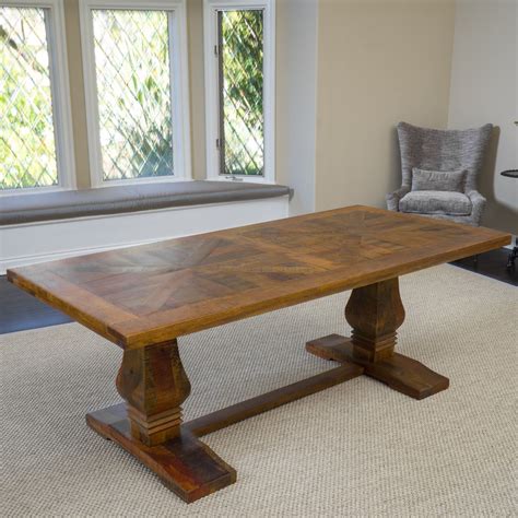 See our guide to find your perfect fit. California Vintage Rectangle Mango Wood Dining Table (ONLY ...
