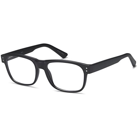 Mens Eyeglasses 57 19 155 Black Plastic