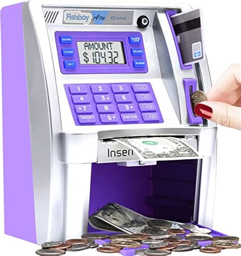 2023 Upgraded Atm Piggy Bank For Real Money For Kids Adults