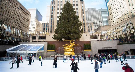 The Rink At Rockefeller Center Opens For The Season