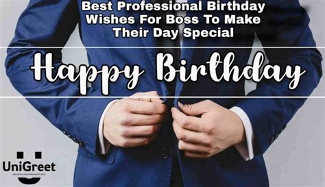 60 Best Professional Birthday Wishes For Boss To Make Their Day Special