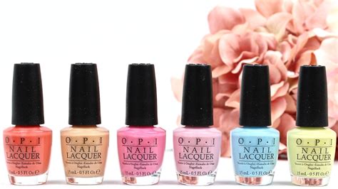 Opi Retro Summer 2016 Swatches And Review