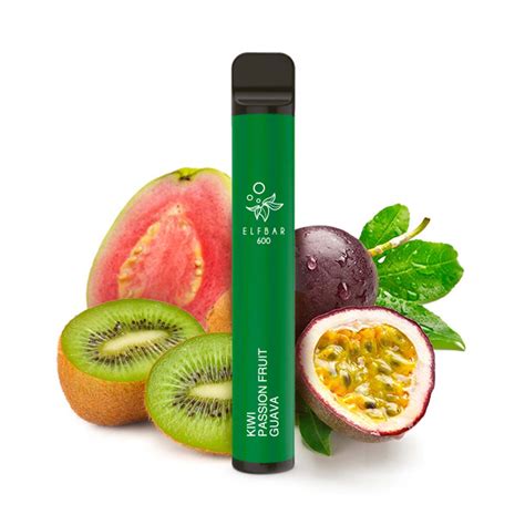 Elf Bar 600 Kiwi Passion Fruit Guava 20mg Kaufen Vapstore®