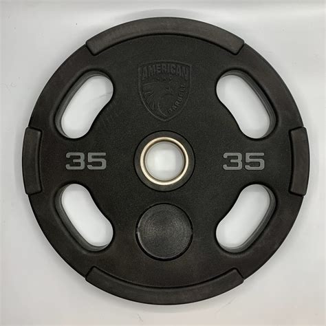 American Barbell Urethane Olympic Plates Opabl Primo Fitness